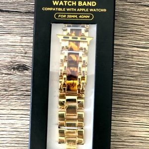 Gold Watch Band compatible with Apple Watch